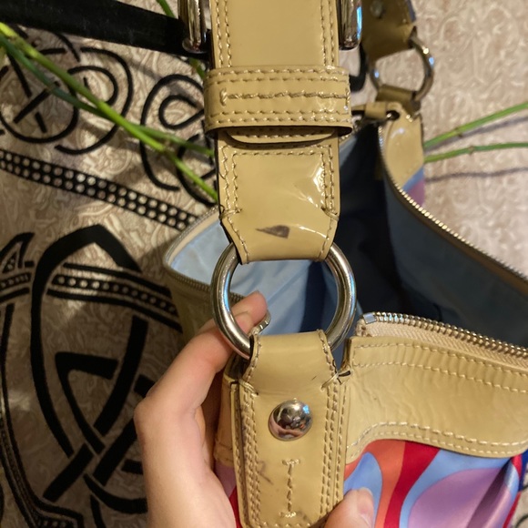 Multicolor Coach Handbag - Picture 8 of 9